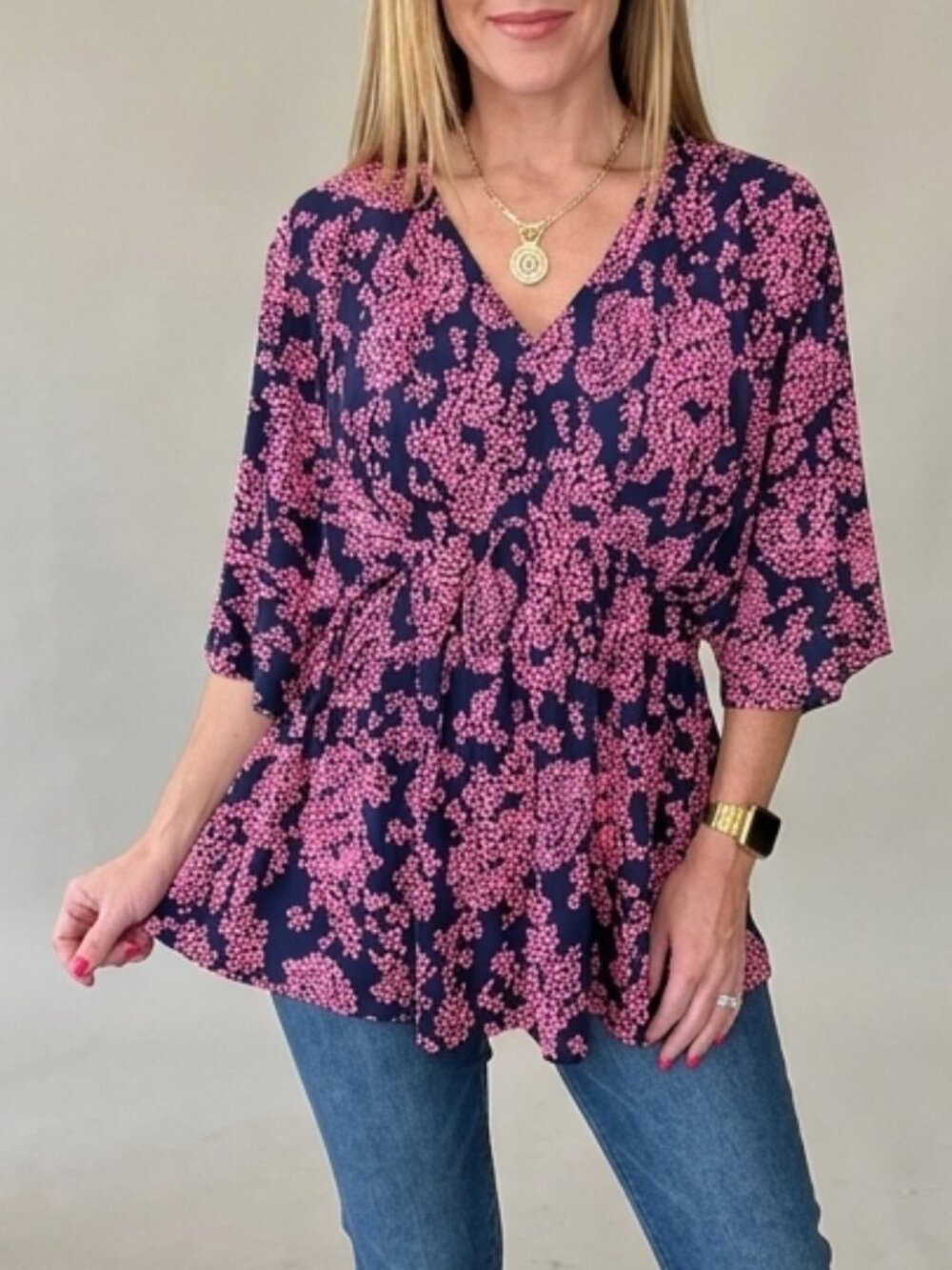 Dear Scarlet Dearest Dreamer Peplum Top